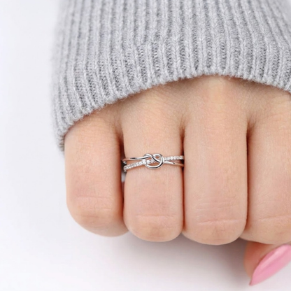 A mi mamá - Anillo Nudo Infinito I Ajustable