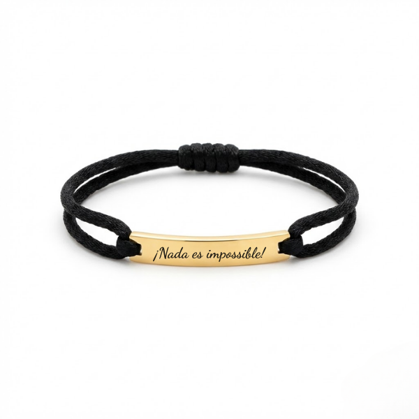 Pulsera Motivación - ¡Nada es imposible!