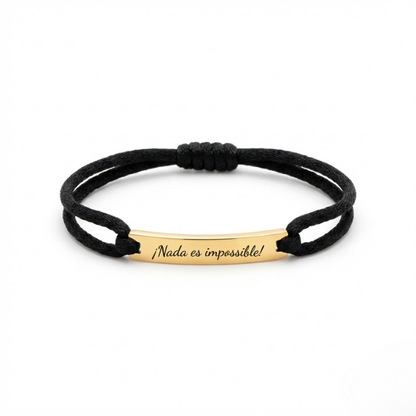 Pulsera Motivación - ¡Nada es imposible!