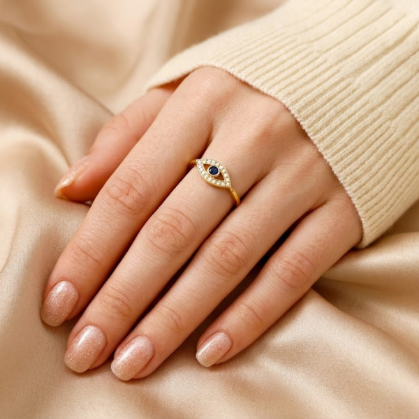 A mi mamá - Anillo Ojo Energía Positiva I Ajustable