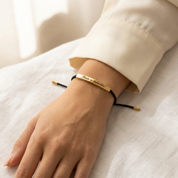 Pulsera Motivación - ¡Nada es imposible!