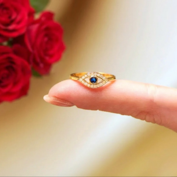 A mi mamá - Anillo Ojo Energía Positiva I Ajustable