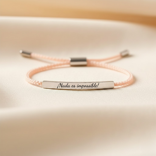 Pulsera Motivación - ¡Nada es imposible!