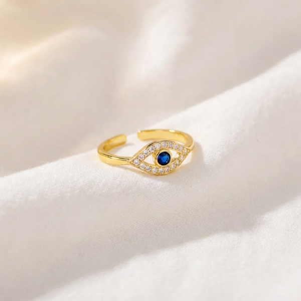 A mi mamá - Anillo Ojo Energía Positiva I Ajustable