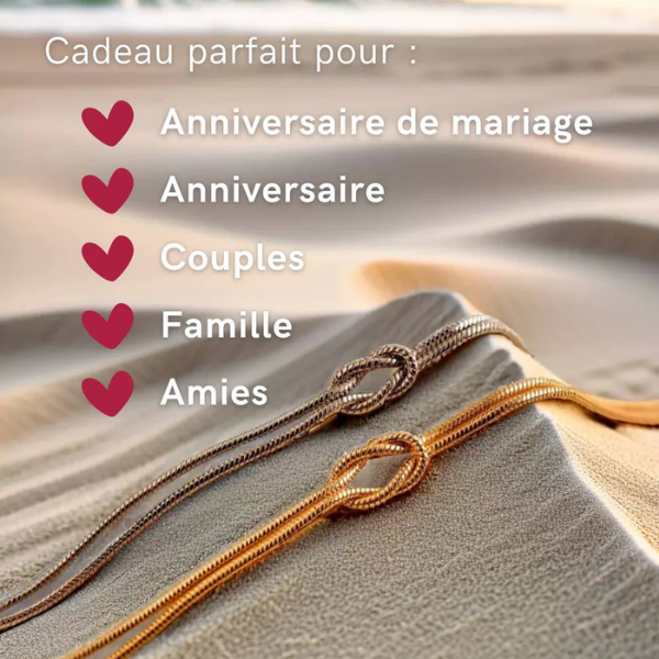 Bracelet à nœud Oriana